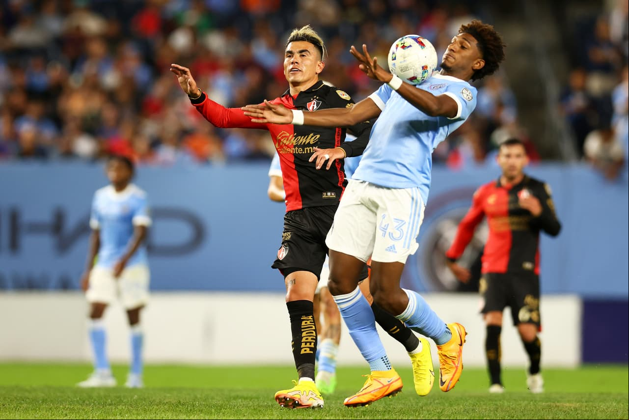 New York City FC derrotó a Atlas en la Campeones Cup y ya son tres los equipos de la MLS los que ganan ese partido por una sola victoria de México.