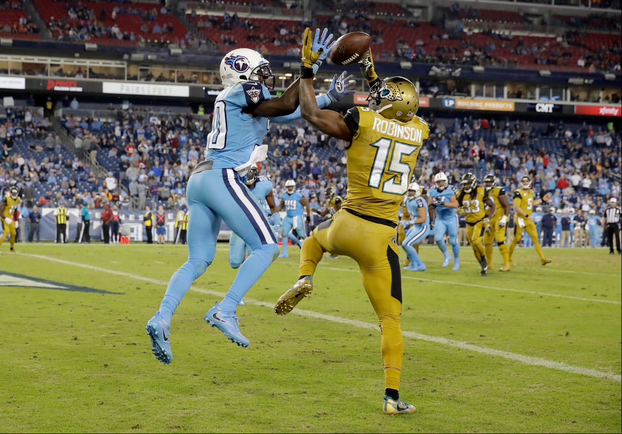 <u>La Mala:</u> Jacksonville despertó tarde en Londres apretando el acelerador en la segunda mitad del partido, sin embargo no fue suficiente para alcanzar a los Titans y perdieron el duelo 36-22.