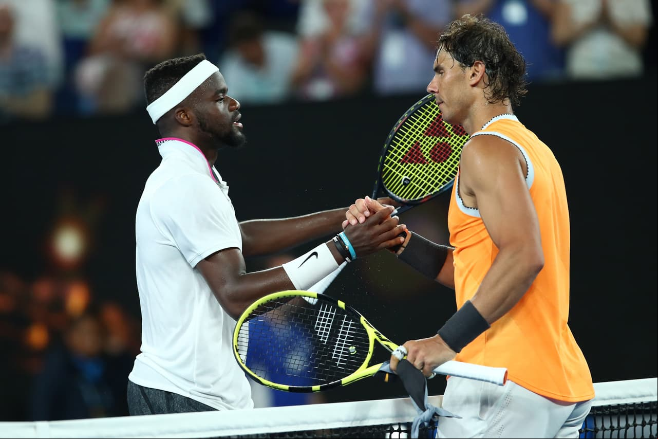 El estadounidense s Tiafoe, que alcanzó por primera vez unos cuartos de final en Grand Slam, no pudo contener al español ganador con sets 6-3, 6-4, 6-2.