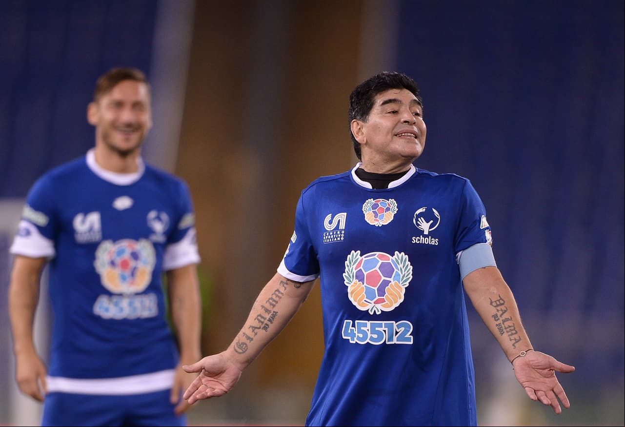 Diego Armando Maradona explotó contra los dirigentes de la AFA