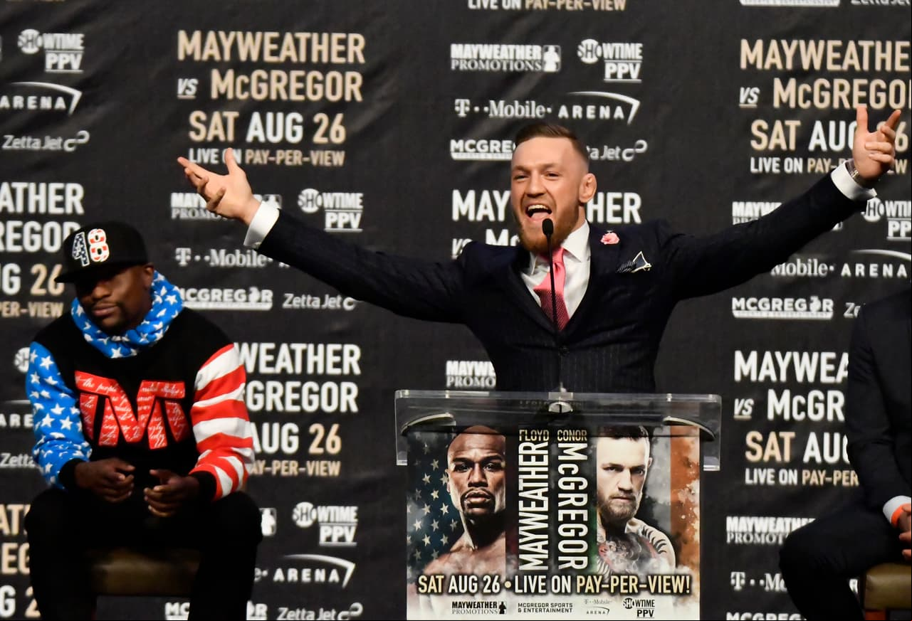 McGregor amenaza con romper las reglas del boxeo ante Mayweather 