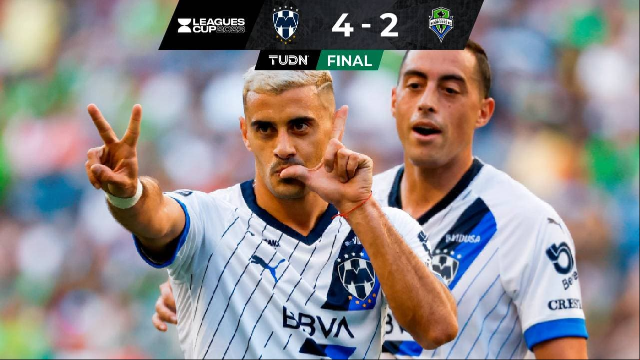 Huracán regio: Monterrey viene de atrás y elimina a Seattle de la Leagues Cup
