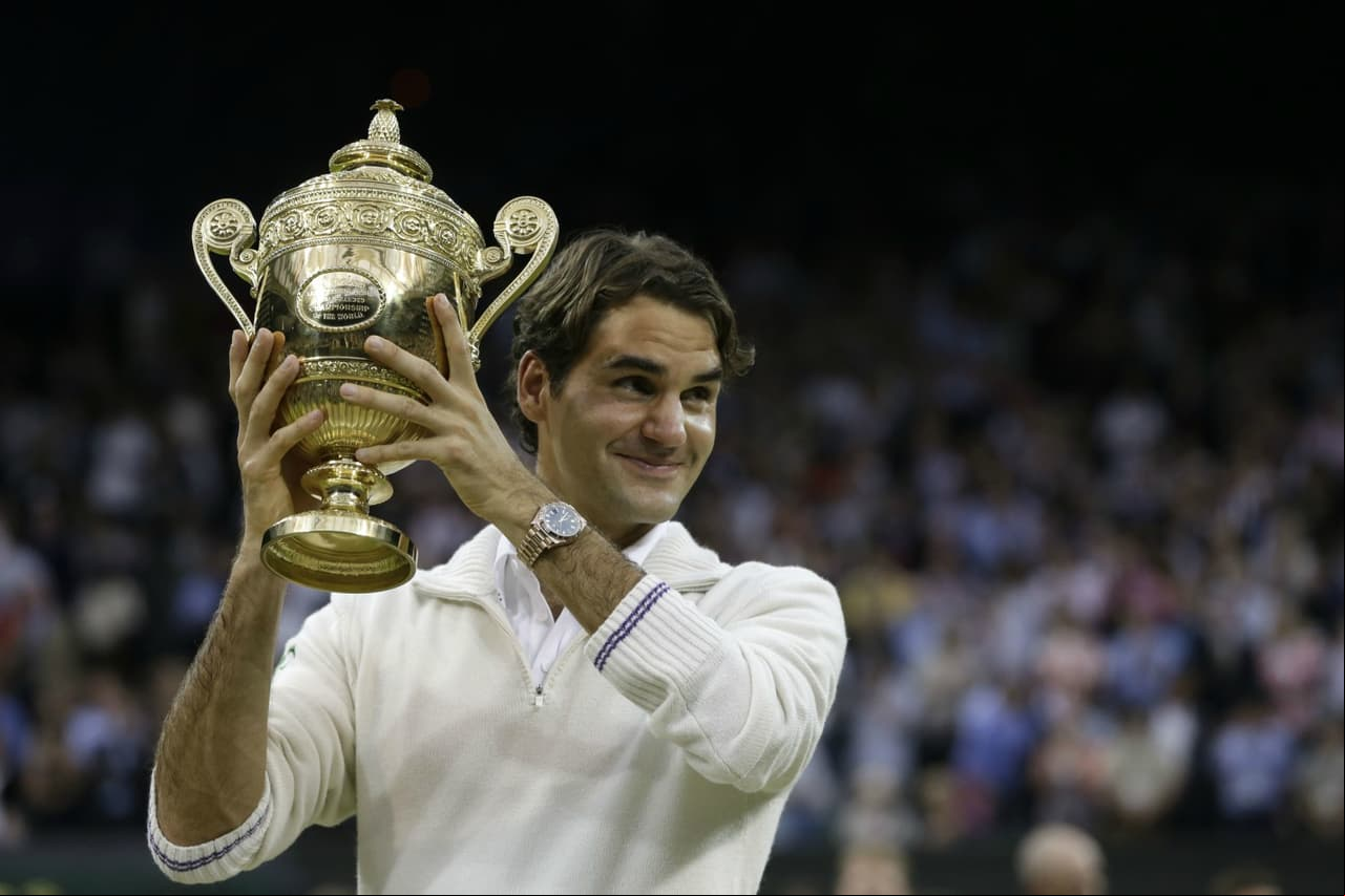Roger Federer, en camino al más grande reinado que se haya visto en Wimbledon