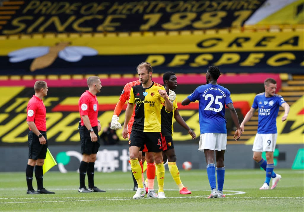 Leicester City está buscando asegurar su lugar para las competiciones de la UEFA, mientras que Watford pelea por no descender. A la Jornada acumulan 54 y 28 puntos, respectivamente.