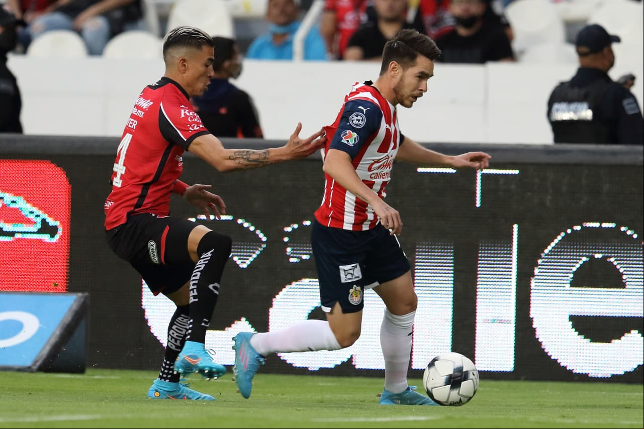 Con gol de último minuto el Atlas rescató un empate ante Chivas en el Clásico Tapatío.