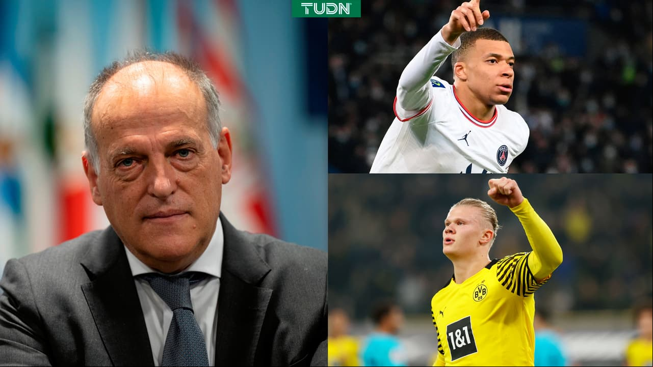 Javier Tebas asegura: "Real Madrid se va a hacer con Mbappé y Haaland"
