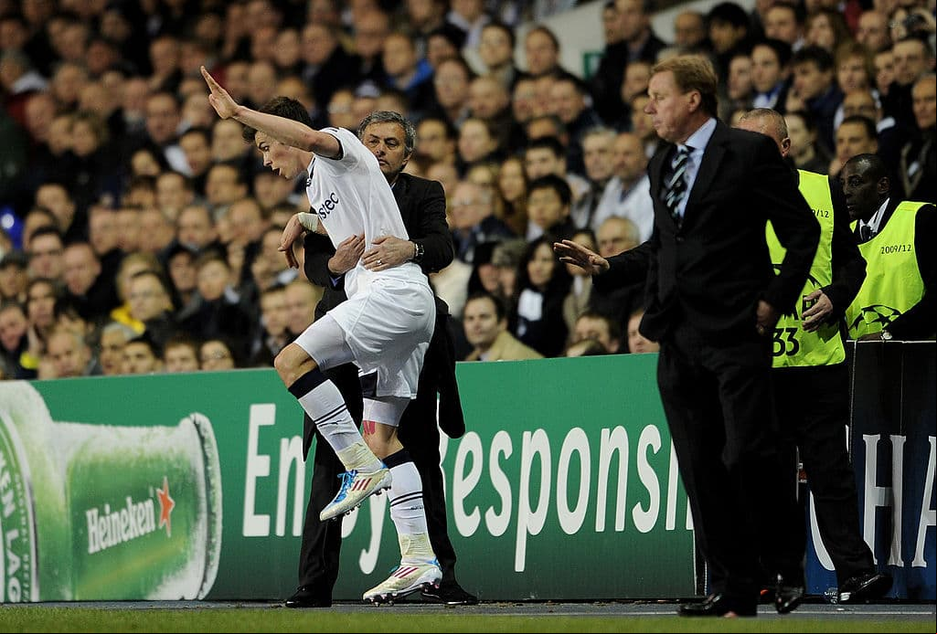 Mourinho salió del Real Madrid cuando los merengues ficharon a Bale.