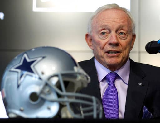 Jerry Jones, propietario de los Dallas Cowboys (AP Photo/Richard W. Rodriguez)