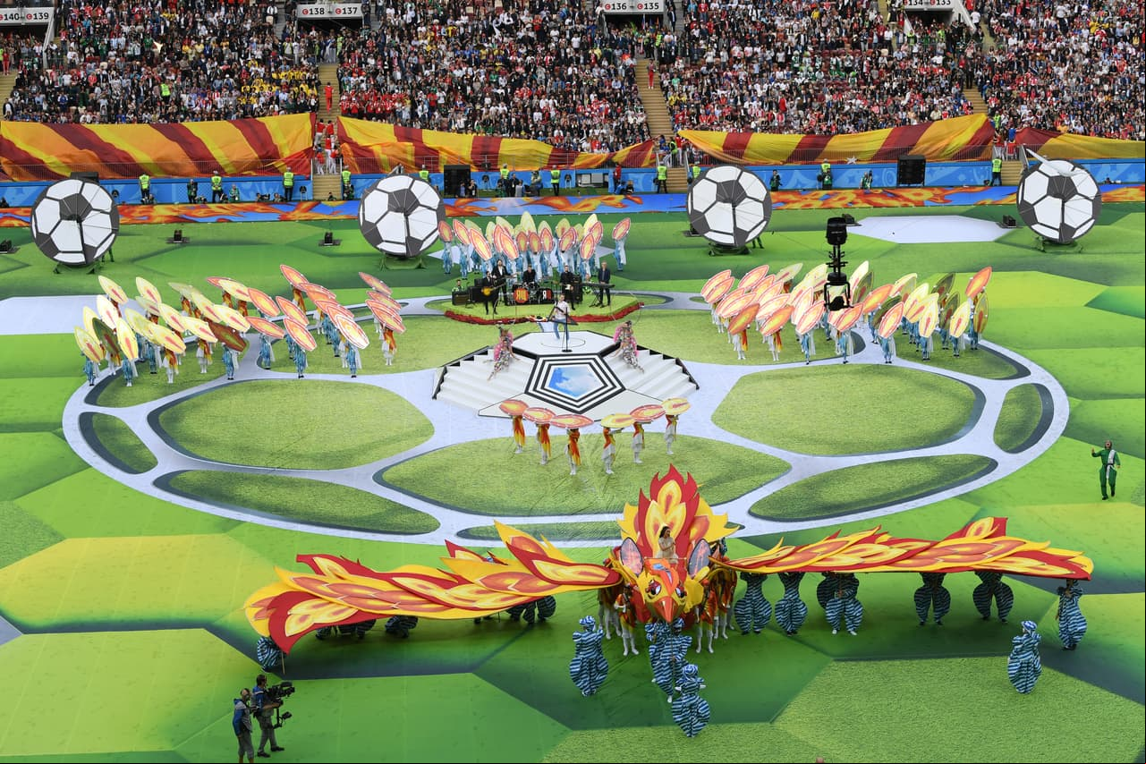 Así fue como el colorido de la fiesta de Rusia 2018 encendió el Mundial en su edición 20.