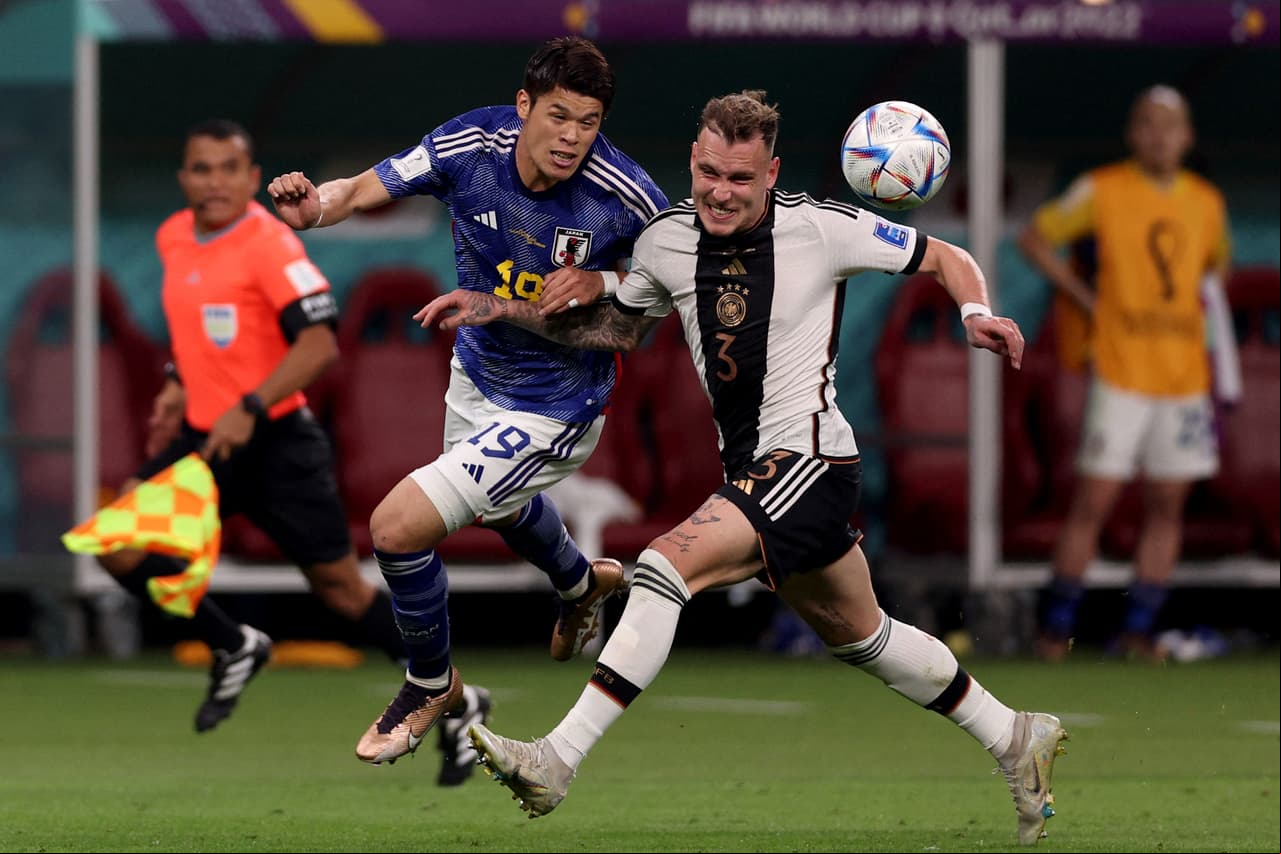 Japón logró llevarse la victoria ante Alemania en un partido que empezaron perdiendo.