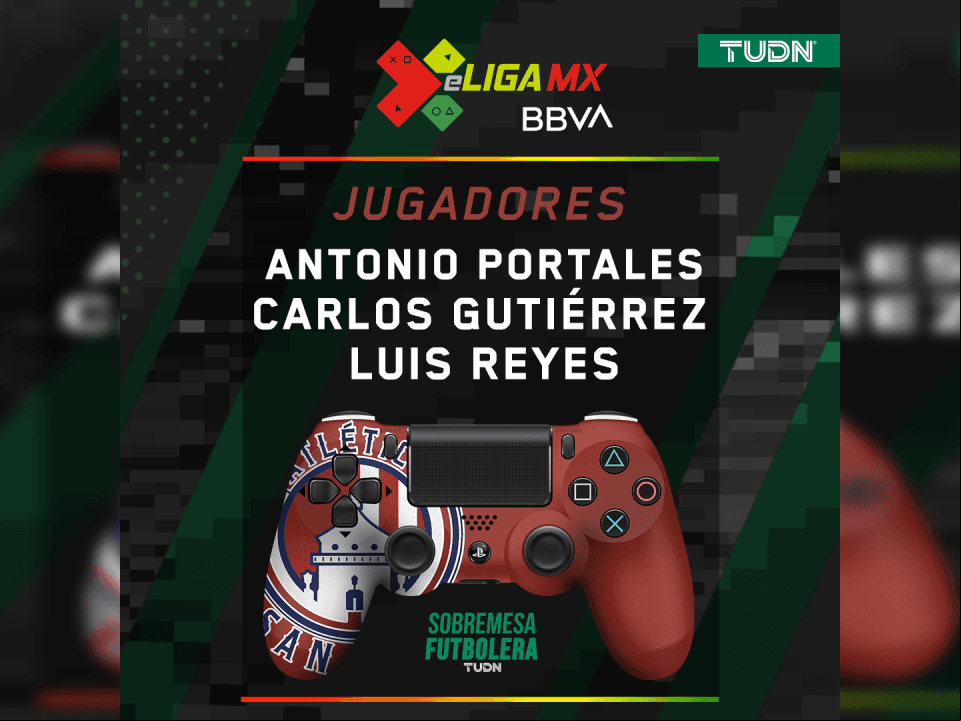 <b>Atlético San Luis</b>
<br>Antonio Portales, Carlos Gutiérrez y Luis Reyes.