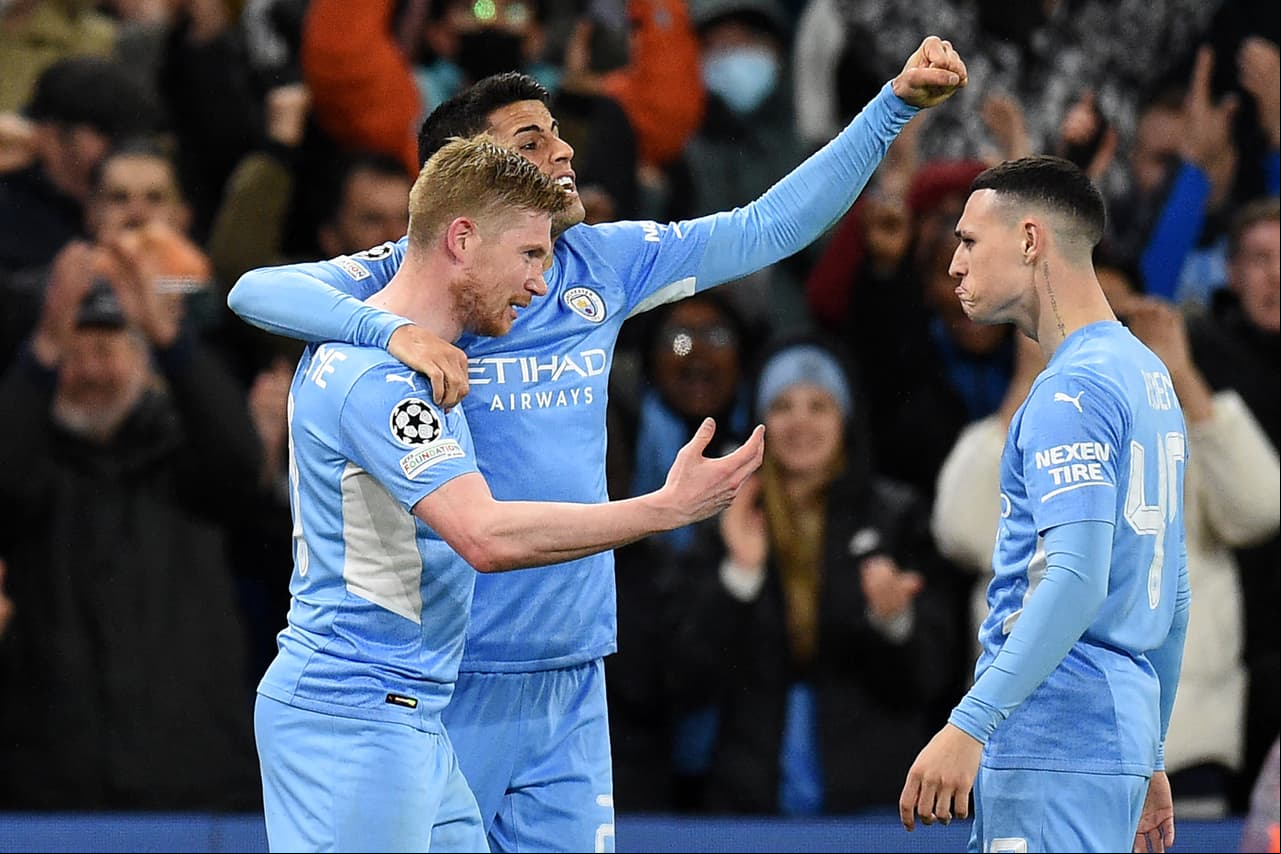 Un gol de Kevin de Bruyne bastó para que el Manchester City venciera al Atlético en la ida de los Cuartos de Final de la Champions League.