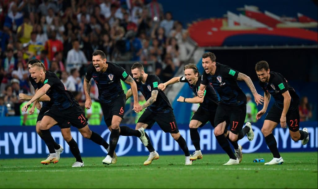 Croacia clasificó a las semifinales del Mundial luego de empatar 2-2 con el local Rusia y vencerlo 4-3 en la serie de penaltis.