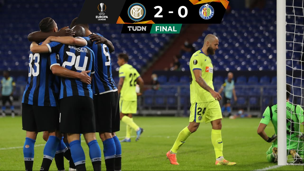 Inter se impone a Getafe para avanzar a cuartos de Europa League