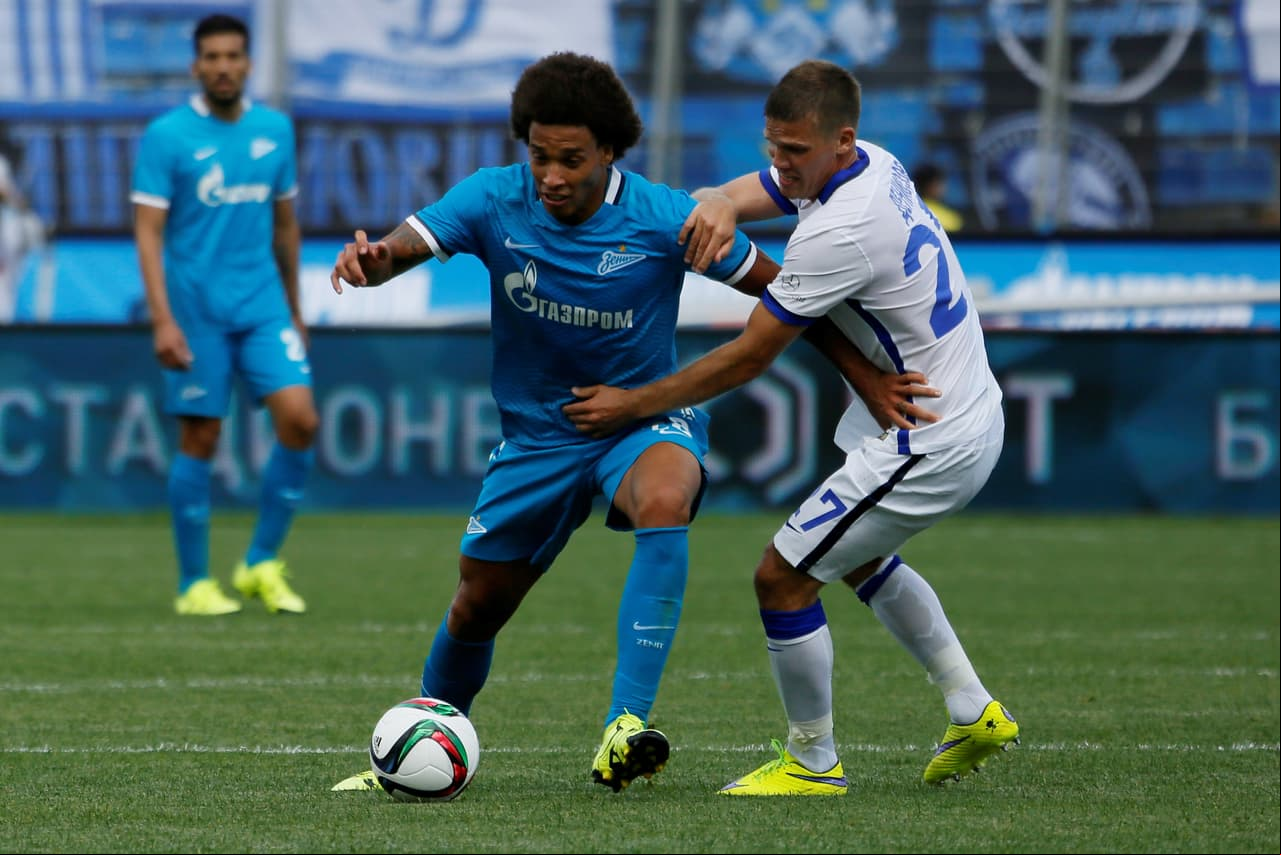 9. El mediocampista jugaba para el Zenit de San Petersburgo, equipo que lo vendió por el mismo precio de su valor de mercado.