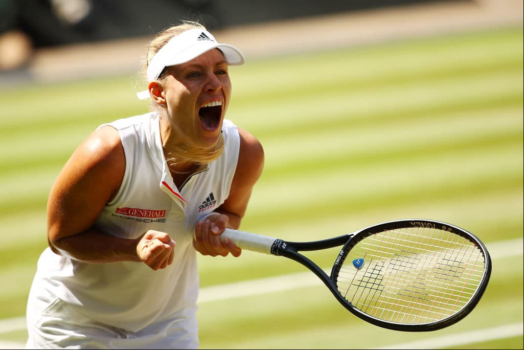 Para Kerber, una exnúmero uno del mundo, el partido resultó más terso de lo esperado: lo resolvió en apenas una hora con ocho minutos (1:08).