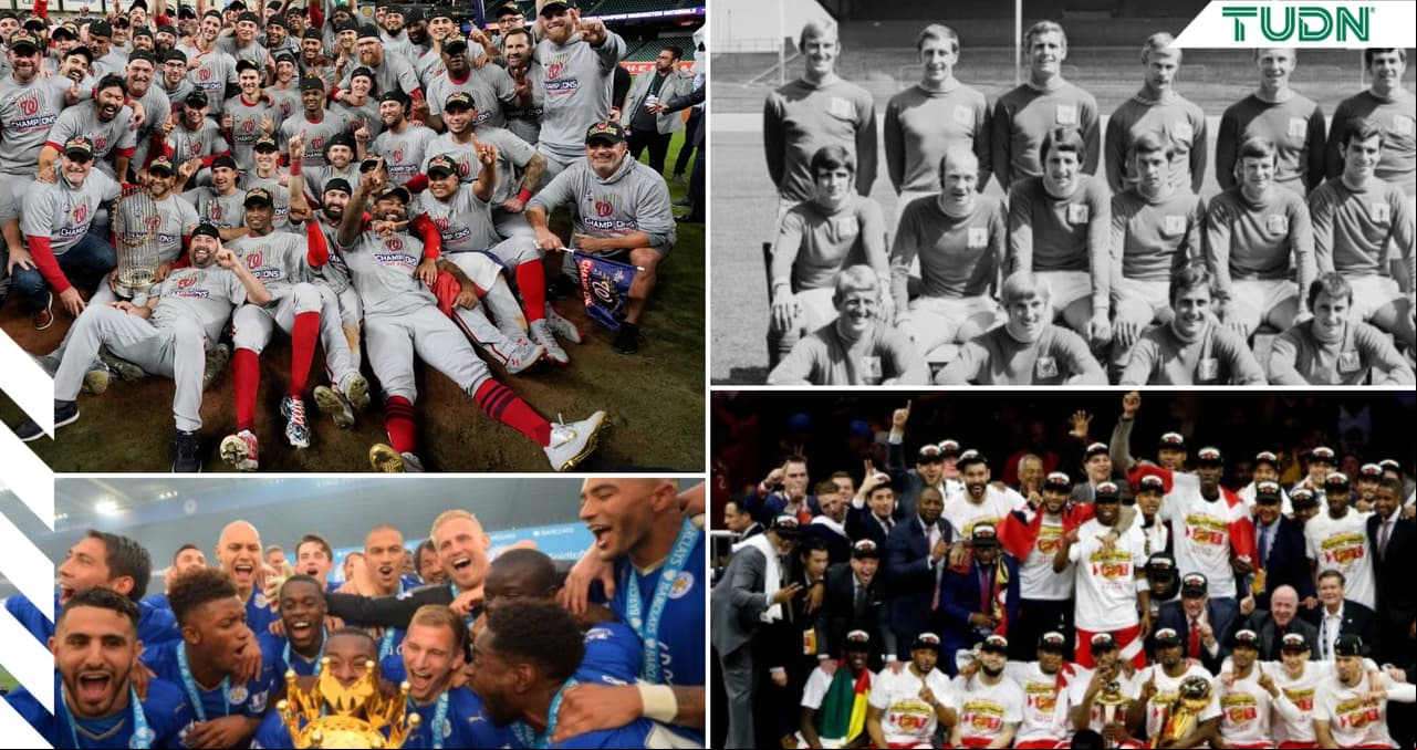 Los equipos cenicienta del deporte