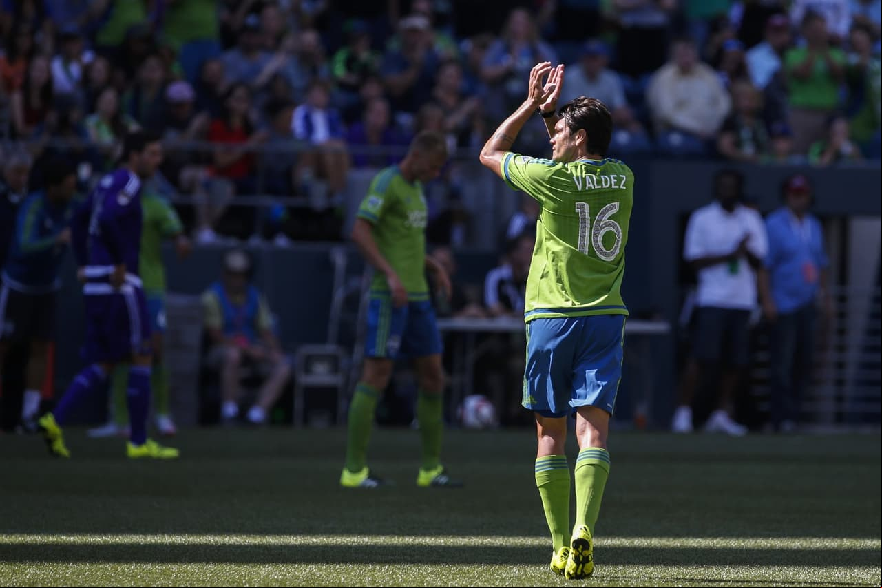 Nelson Haedo Valdez empezó con el pie derecho en los Sounders.