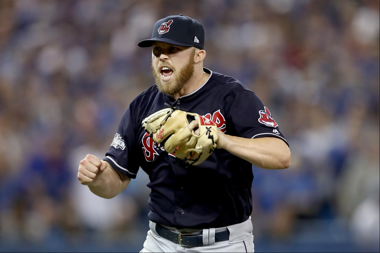 Cody Allen es un lanzador derecho de 27 años que tiene tres triunfos y cinco derrotas en la actual temporada con Cleveland.