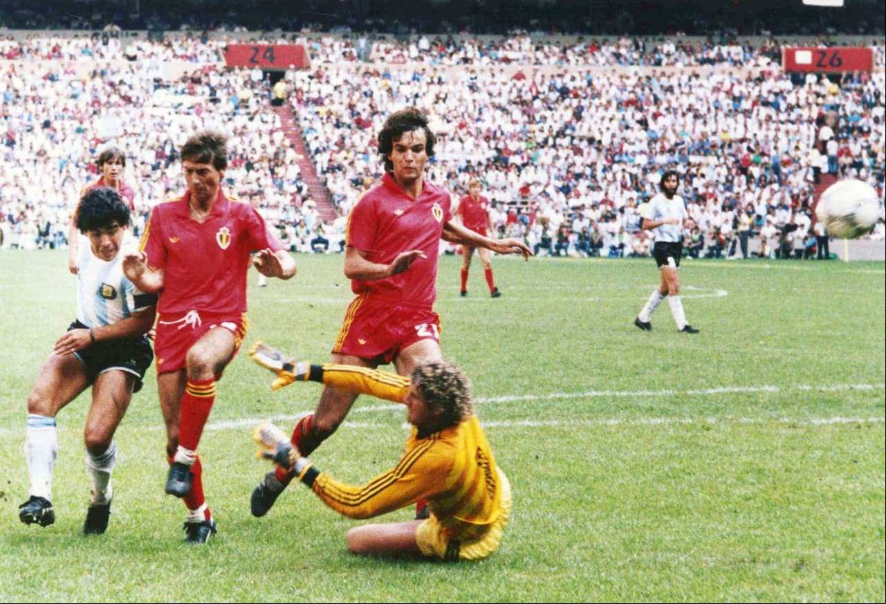 Bélgica sucumbió ante la Albiceleste en la semifinal por 2-0. Se tuvieron que conformar con el partido por el tercer lugar, que también perdió por 4-2 contra Francia en tiempos extra.