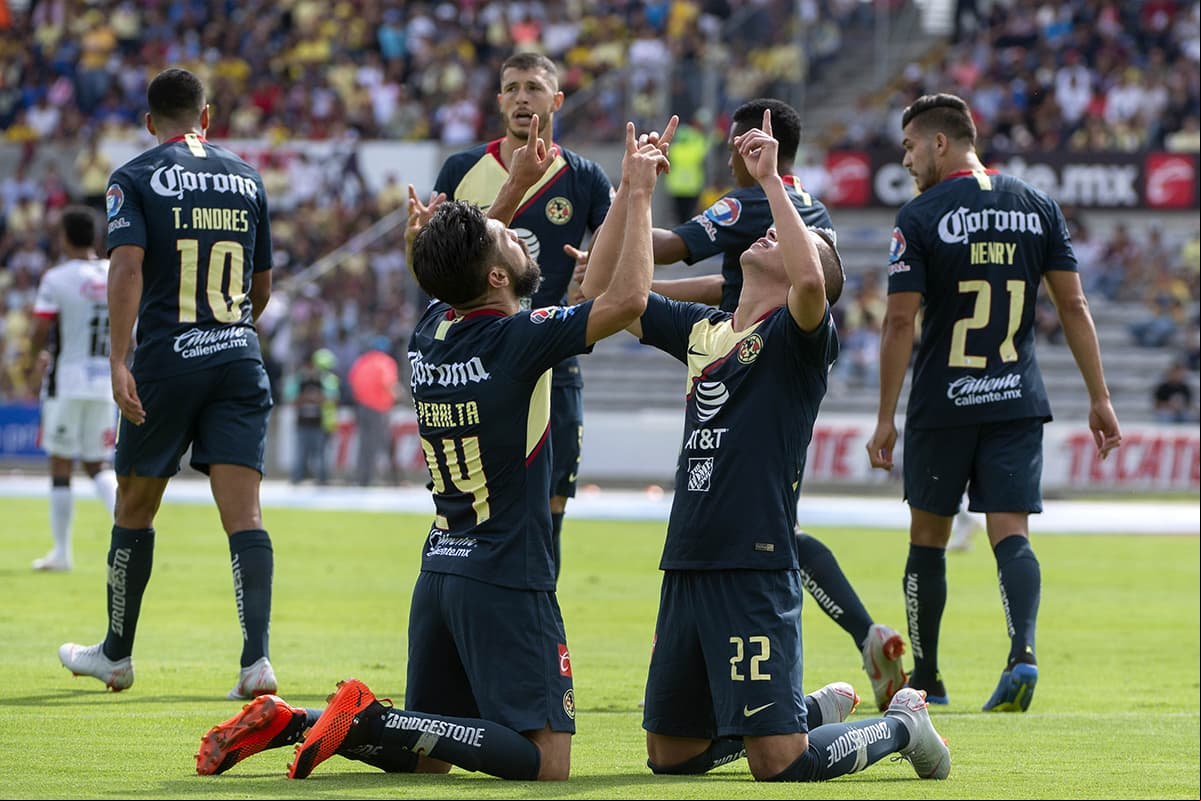 El Club América venció 2-0 a Lobos BUAP como visitante este domingo, en el cierre de la octava jornada del Apertura 2018 de la Liga MX.
