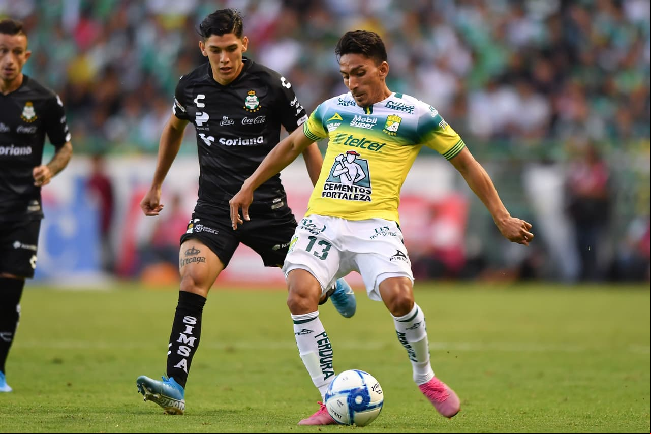 Con goles de Macías, Mena, Furch y Castillo, León y Santos empataron en la Fecha 7 del Apertura 2019.