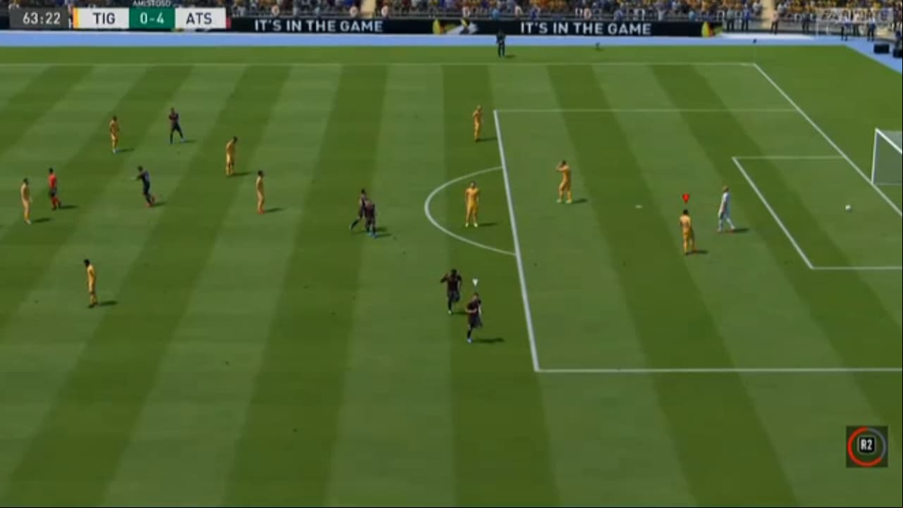 Luciano Acosta, el representante de Atlas, hizo lo que quiso con Francisco Venegas que no mostró habilidad en el futbol virtual.