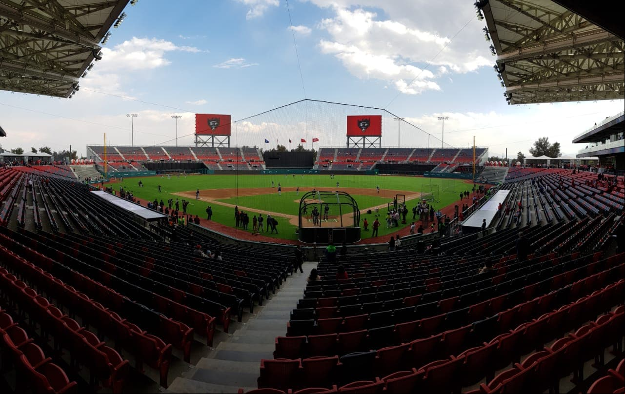 Este es el Estadio Alfredo Harp Helú, nueva casa de los Diablos Rojos del México que es inaugurada este sábado.