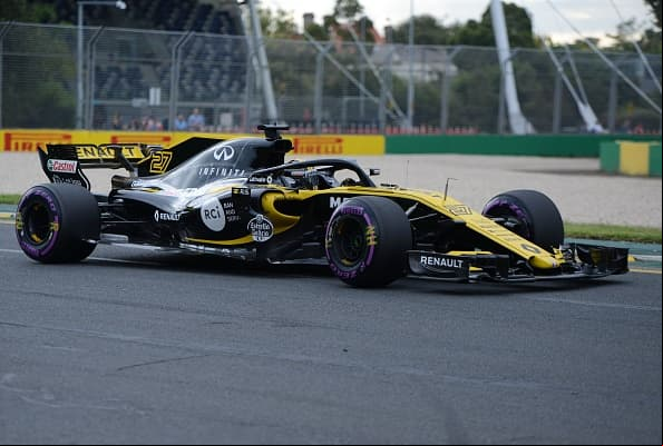 En la octava posición largará Nico Hulkenberg (Renault). Paró los cronómetros en 1:23.532.