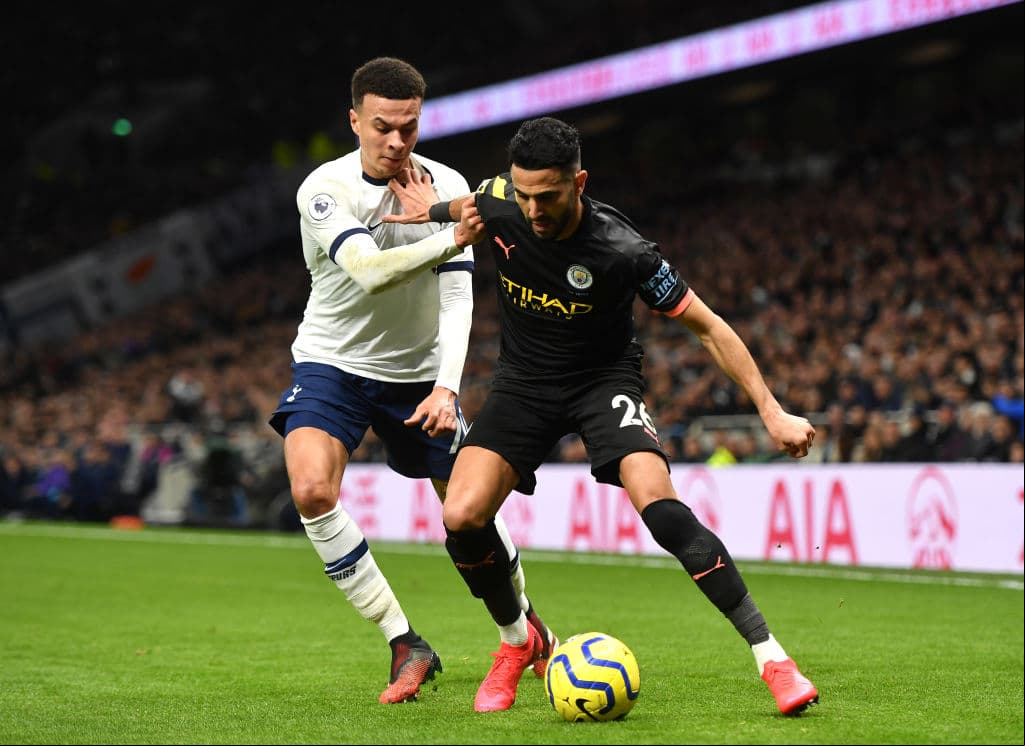 El conjuto de Guardiola ve la derrota ante el Tottenham de Mourinho 2-0, siendo la primera vez que el City no anota en 23 partidos que lleva como visita.