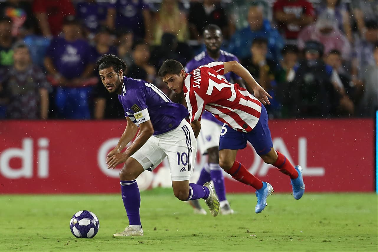 Vela fue marcado por el rojiblanco Juan Manuel Sanabria.