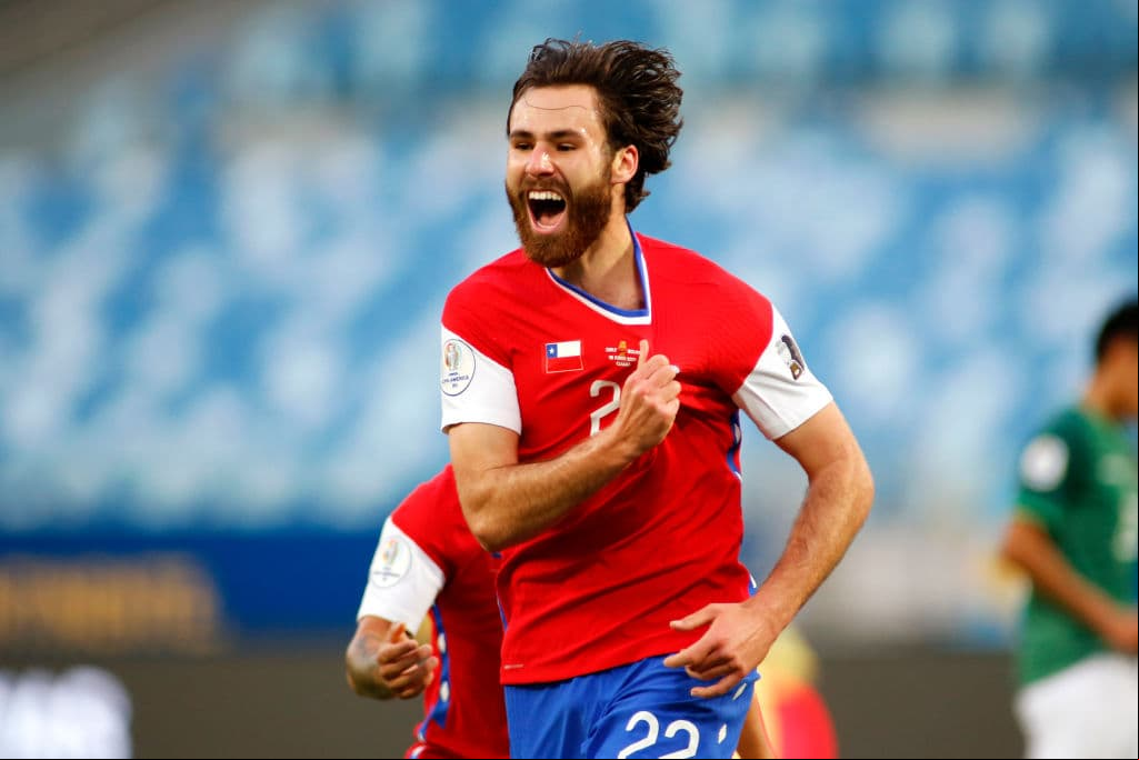 Ben Brereton anota el único tanto del partido y le da la victoria a 1-0 a Chile sobre Bolivia en la jornada dos de la Copa América 2021.