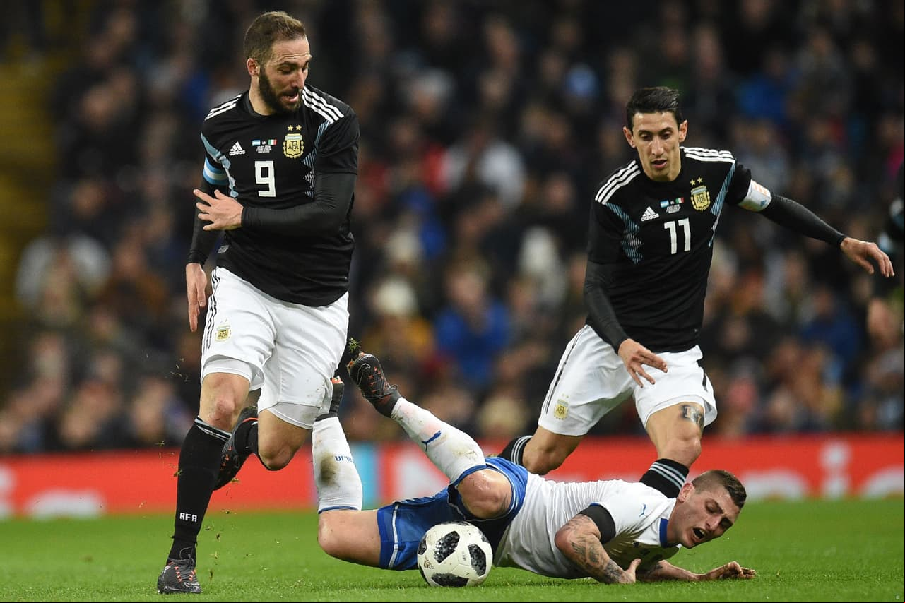 Argentina no contó con Lionel Messi pero a pesar de eso fue mucho más imponente en el Etihad Stadium y se impuso 2-0.
