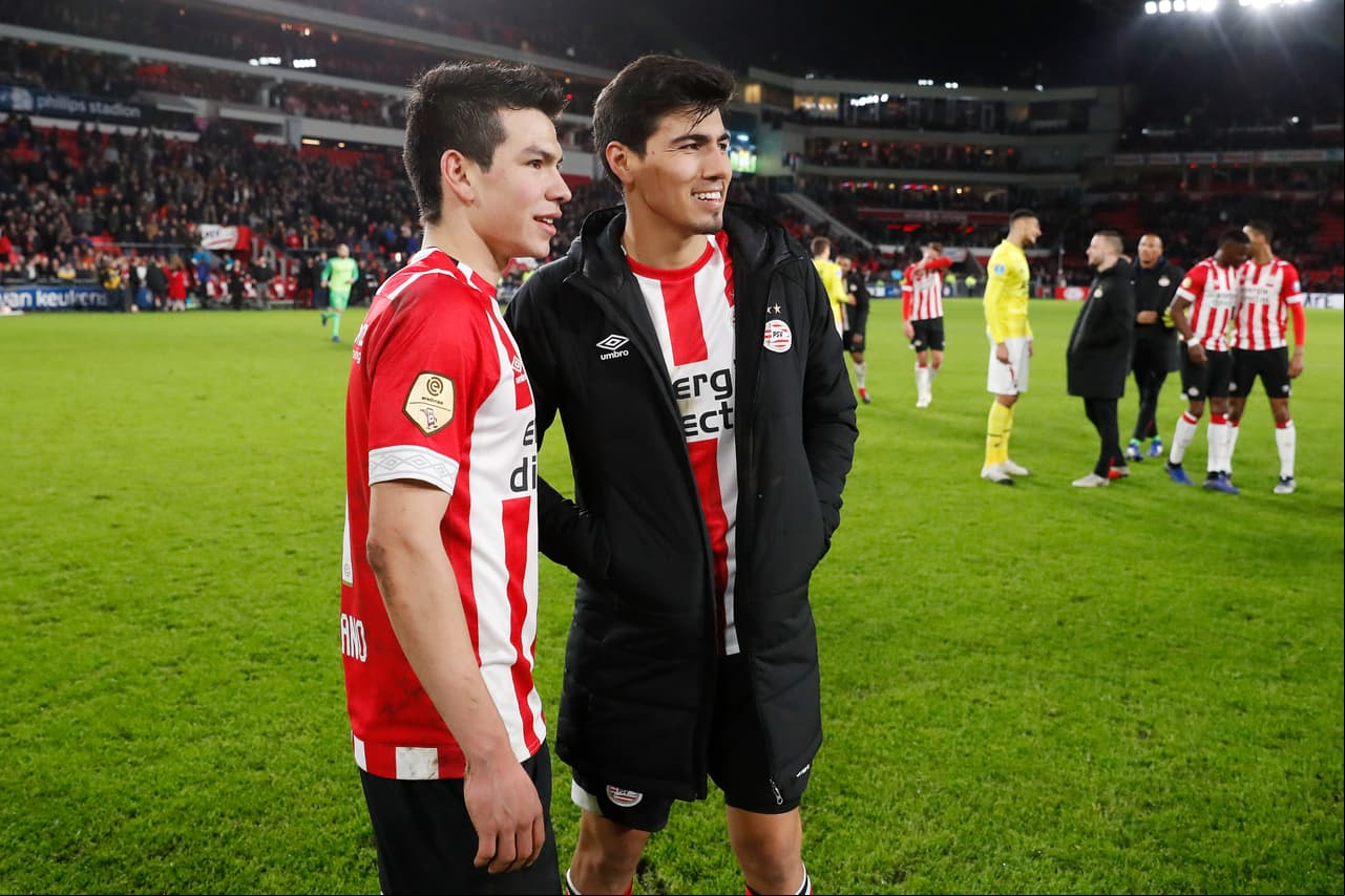 Erick Gutiérrez e Hirving Lozano: el PSV Eindhoven enfrenta este domingo al Emmen como visitante con sus dos mexicanos en lista. El Chucky marcó un gol en el último juego ante el AZ Alkmaar y seguramente será titular, mientras que el Guti podría iniciar desde el banquillo.