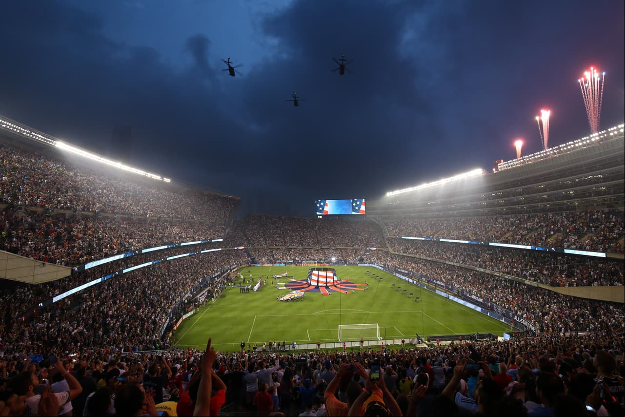 El Soldier Field, durante el MLS All-Star Game de 2017.