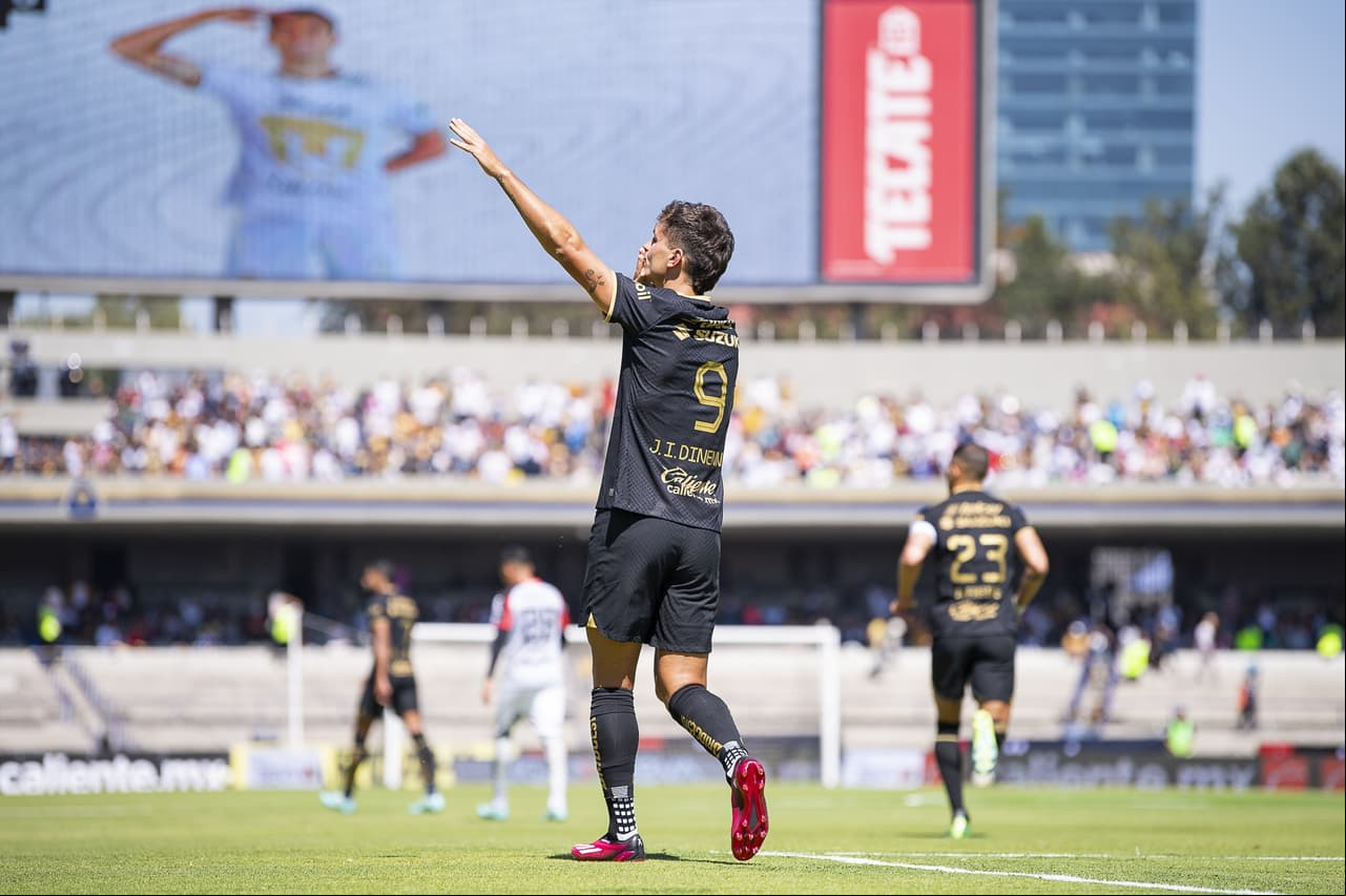 Felinos y Rojinegros reparten puntos en Ciudad Universitaria en la jornada 5.