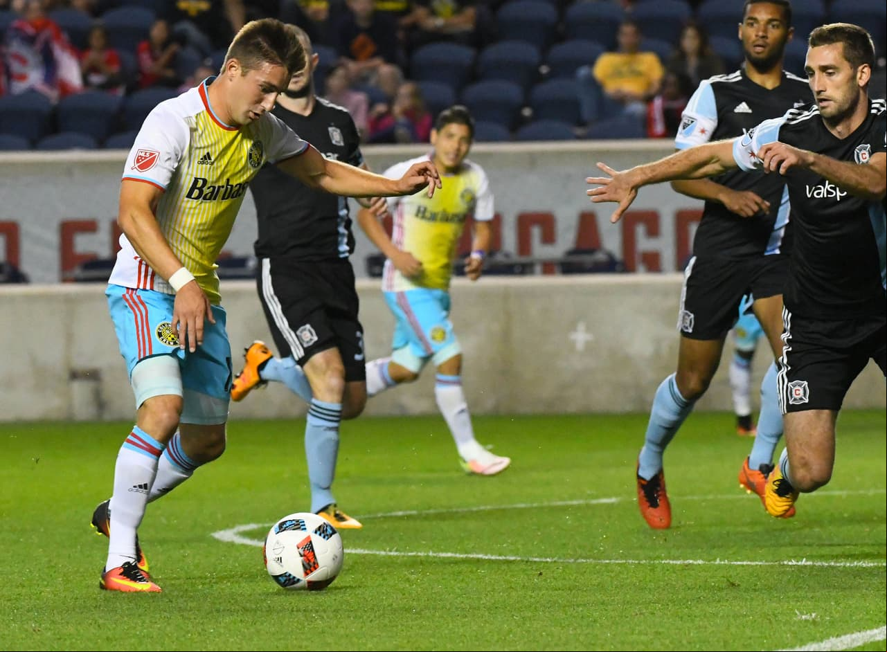 Columbus Crew y Chicago Fire, los dos últimos clasificados en el Este.