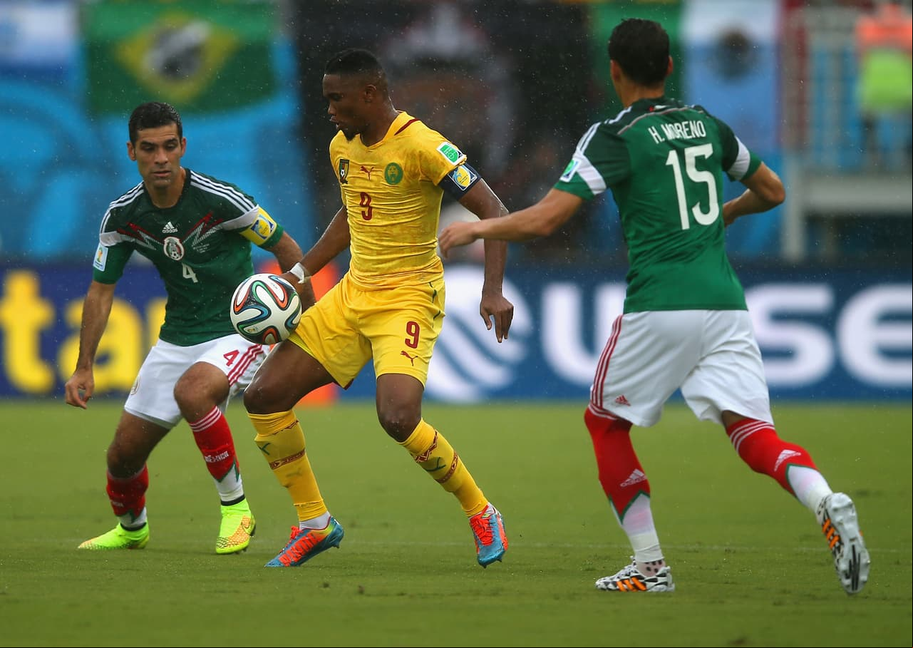 Samuel disputó su cuarto Mundial en Brasil 2014 aunque sólo jugó un partido y no anotó gol.