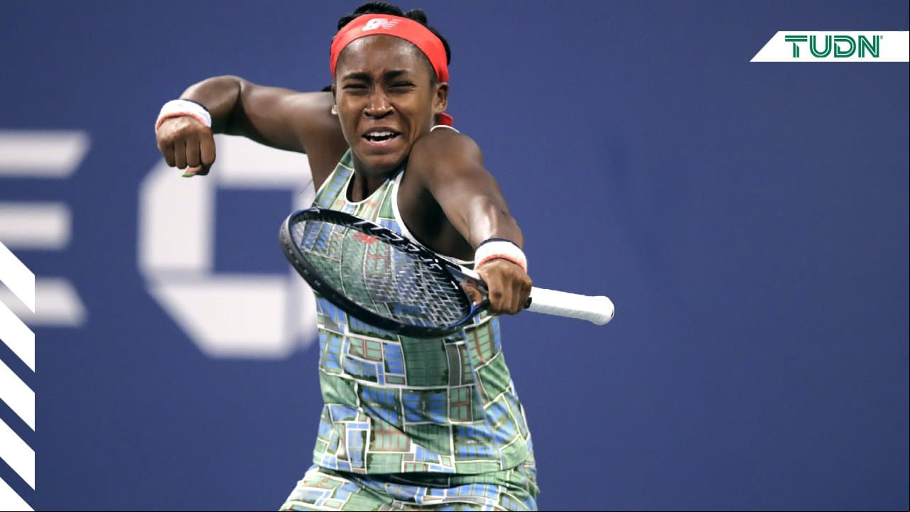 La jovencita estadounidense de 15 años, Coco Gauff, empieza a dar grandes pasos en su incipiente carrera.