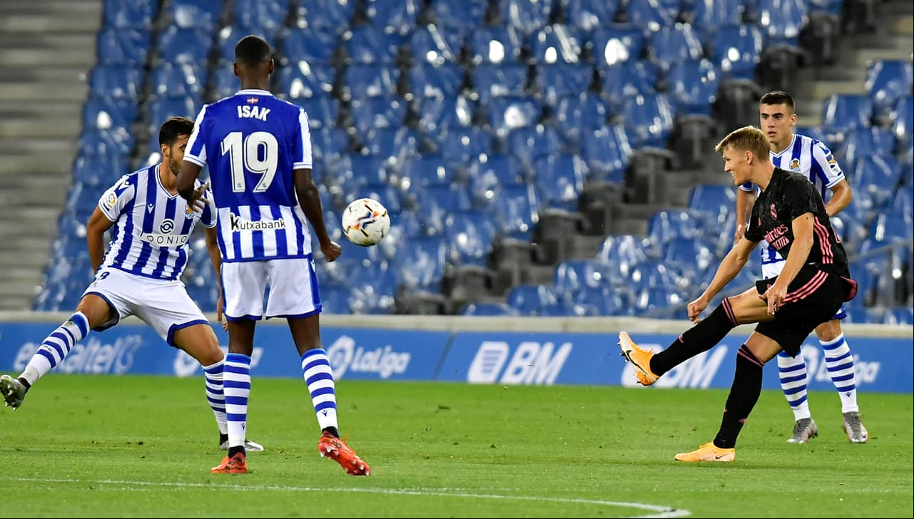 El Real Madrid inicia con un empate la temporada ante la Real Sociedad y reparten puntos en la primera jornada de LaLiga.