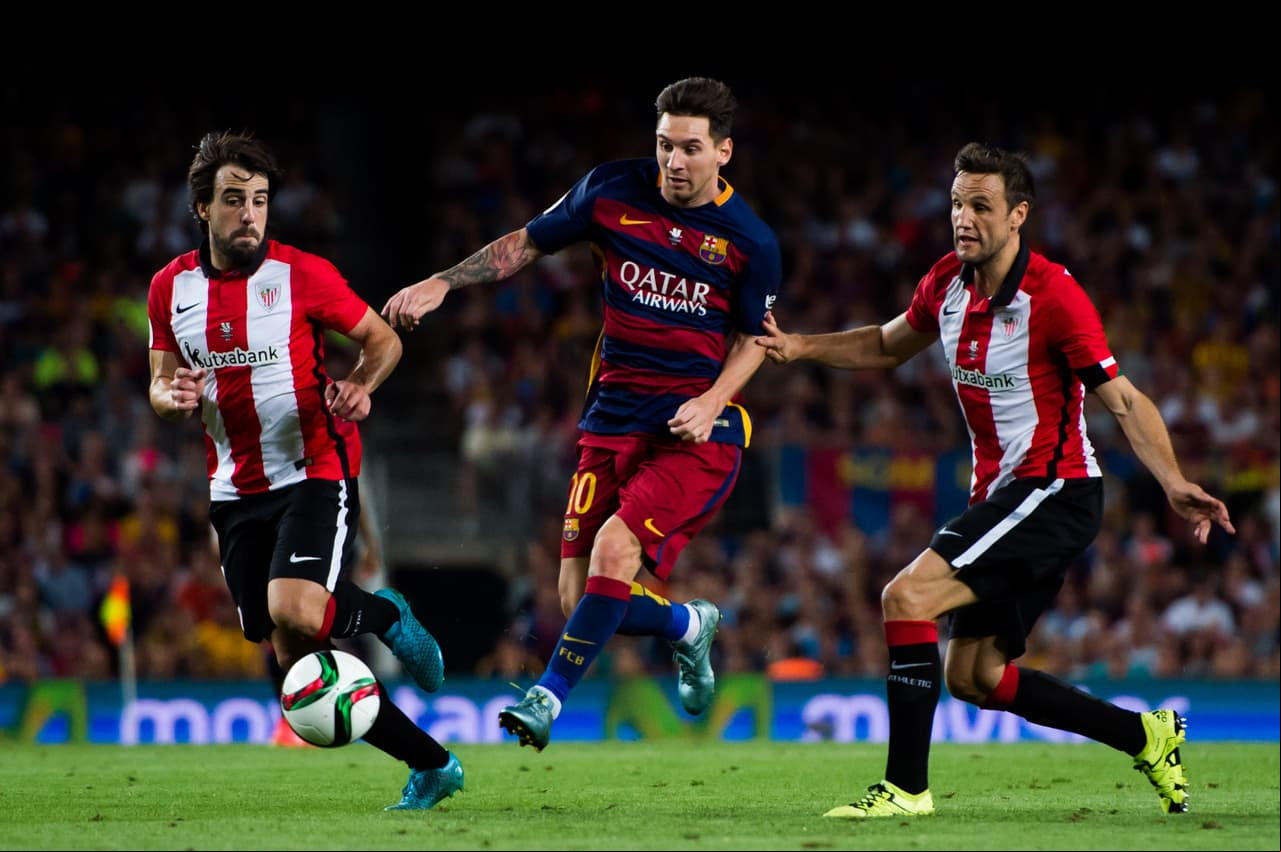 El gol del Barcelona llegó hasta el minuto 43, gracias a Messi quien culminó una gran jugada de Luis Suárez. Y así el equipo de Luis Enrique se fue con la ventaja al descanso.