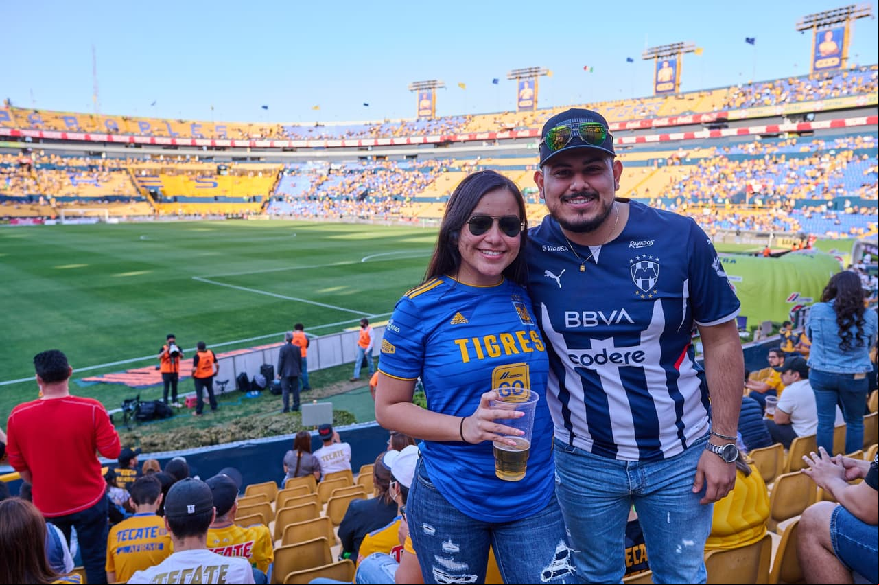 Las familias no podían faltar en el Volcán.