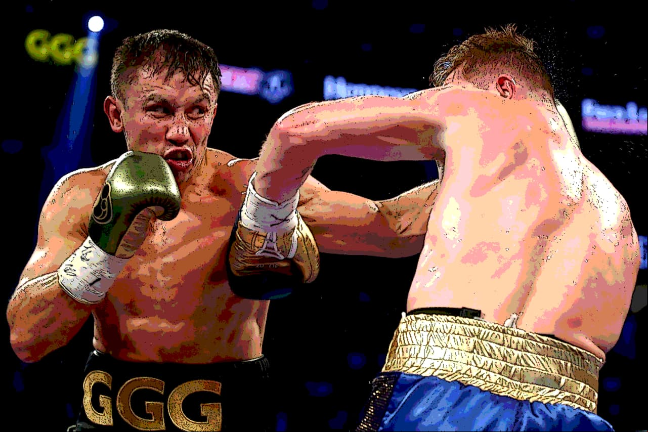 Round 1 - El jab fue el protagonista. Como se esperaba, ‘Canelo’ mantuvo su distancia y Golovkin presionó. 
<br>
