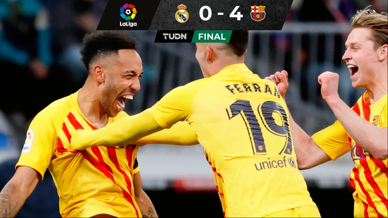 Barcelona le dio un paseo al Madrid y sigue tercero en LaLiga  