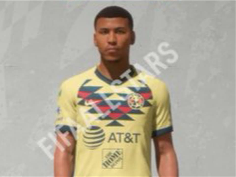 El goleador Roger Martínez también muestra un rostro serio y concentrado en el FIFA 20.