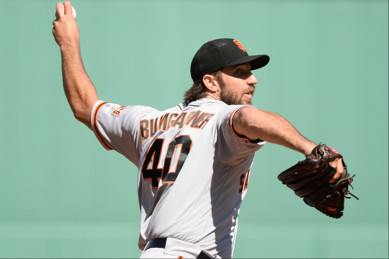 Madison Bumgarner pasa de los San Francisco Giants a los
<b> </b>Arizona Diamondbacks.