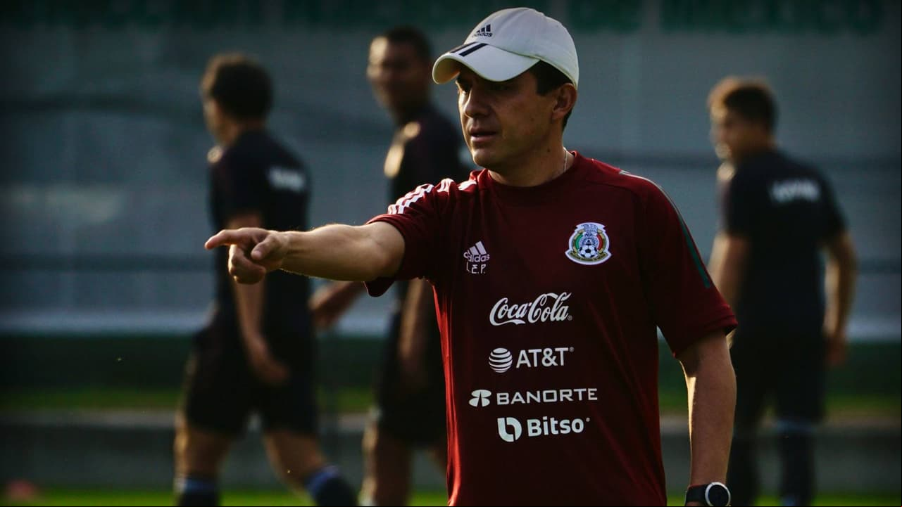 Luis Pérez, director técnico de la Selección Mexicana Sub 20
