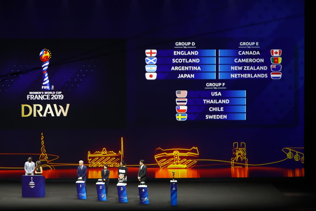 En diciembre del 2018 se llevó a cabo el sorteo del Mundial Femenil 2019.