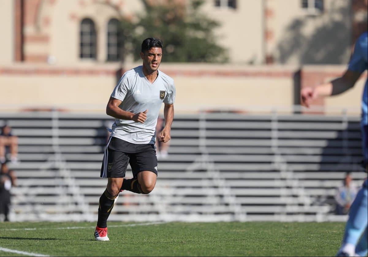 Carlos Vela feliz y cerrando pretemporada a toda máquina para encabezar tridente 'mortal' en LAFC