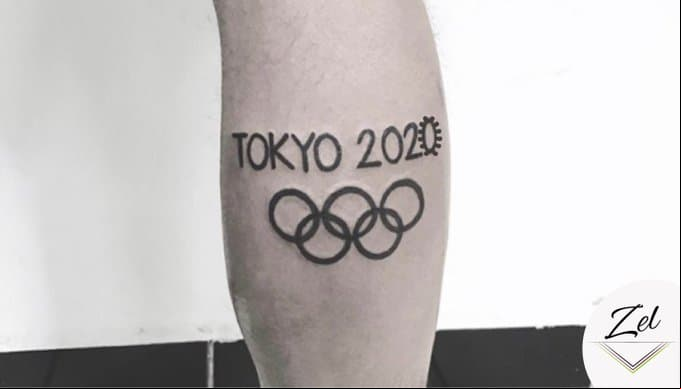 María Zel subió la imagen de un tatuaje alusivo a los Juegos Olímpicos de Tokyo 2020 y las redes sociales nos divertieron un poco.